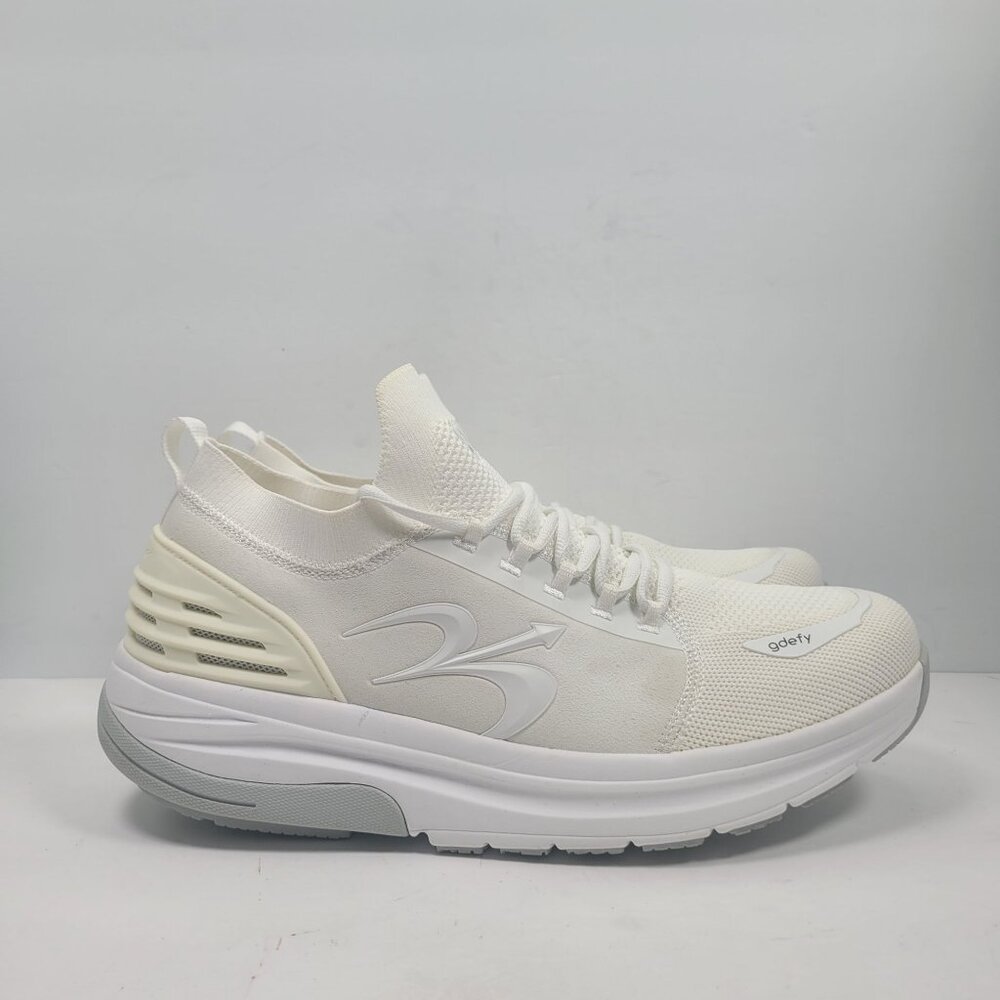 Gdefy Gravity Defyer Men's White Athletic Shoes TB9036MWH-M US Size 13